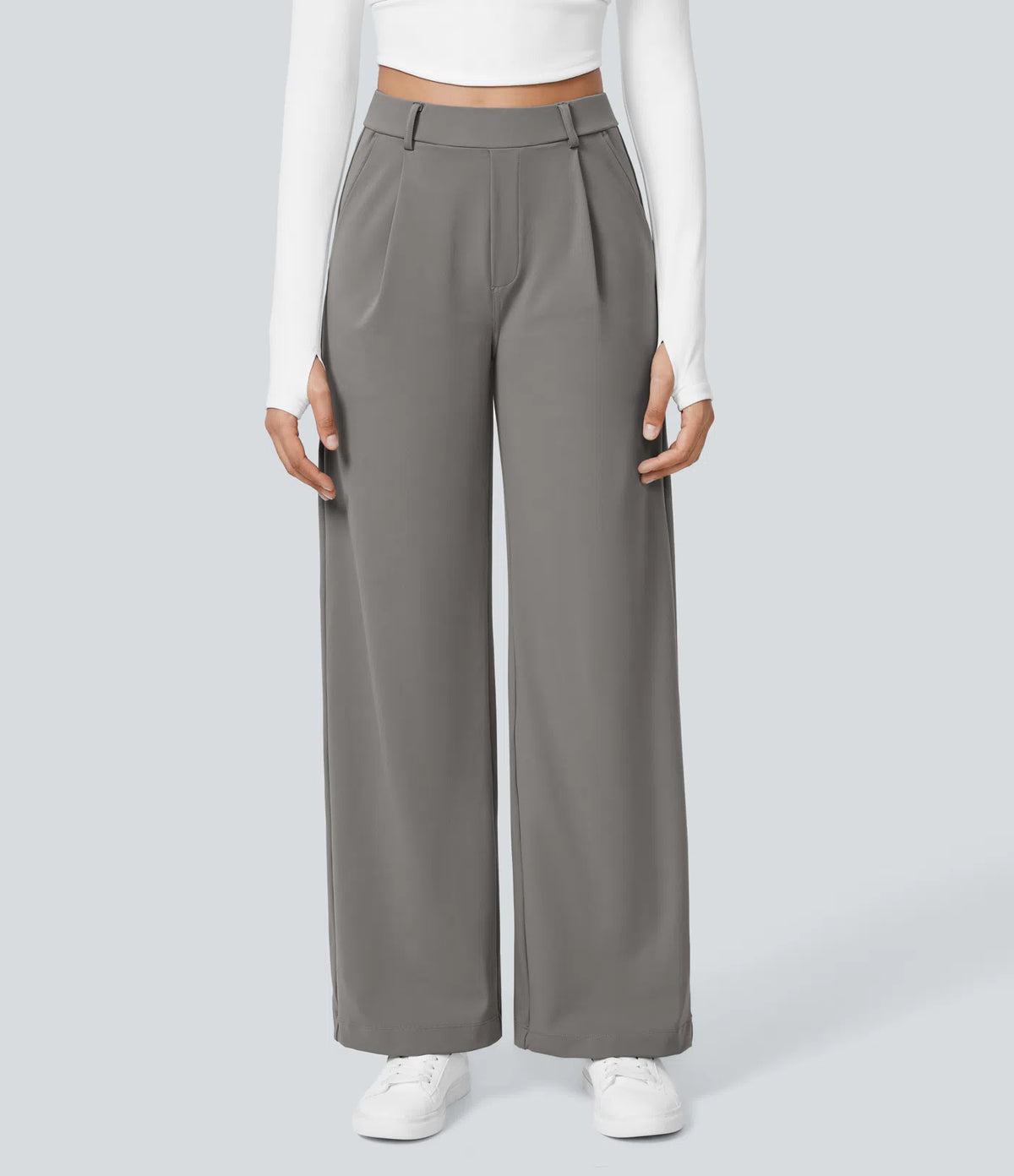 Chloé™ Pantalon Grijs