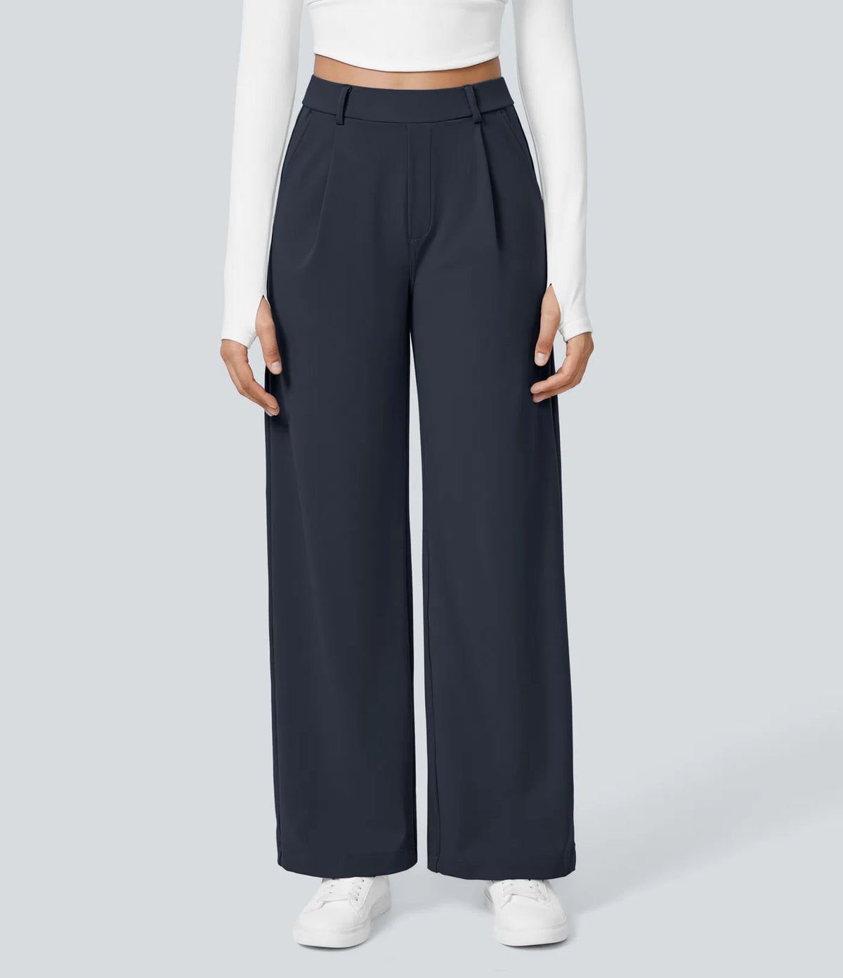 Chloé™ Pantalon Donkerblauw