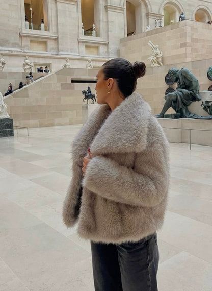 Faux Fur Coat