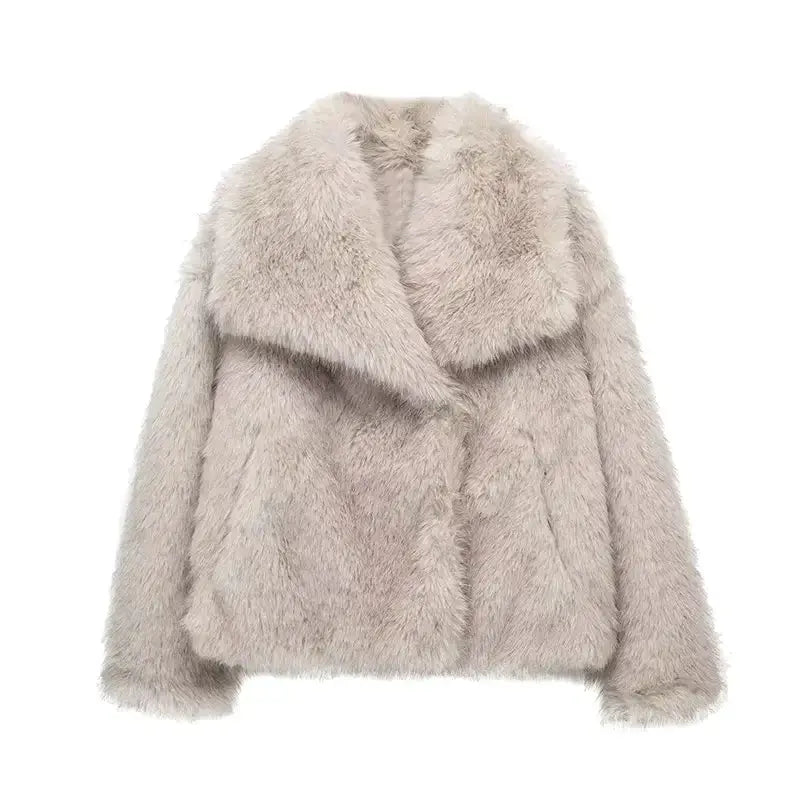 Faux Fur Coat